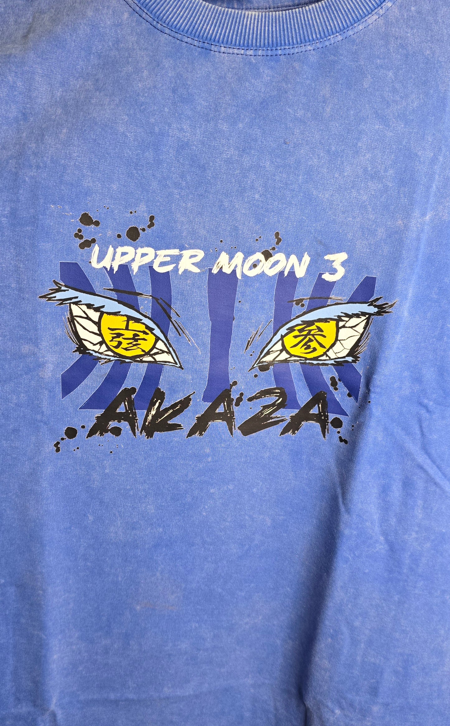 AKAZA: Upper Rank 3 Acid Wash Oversized T-Shirt