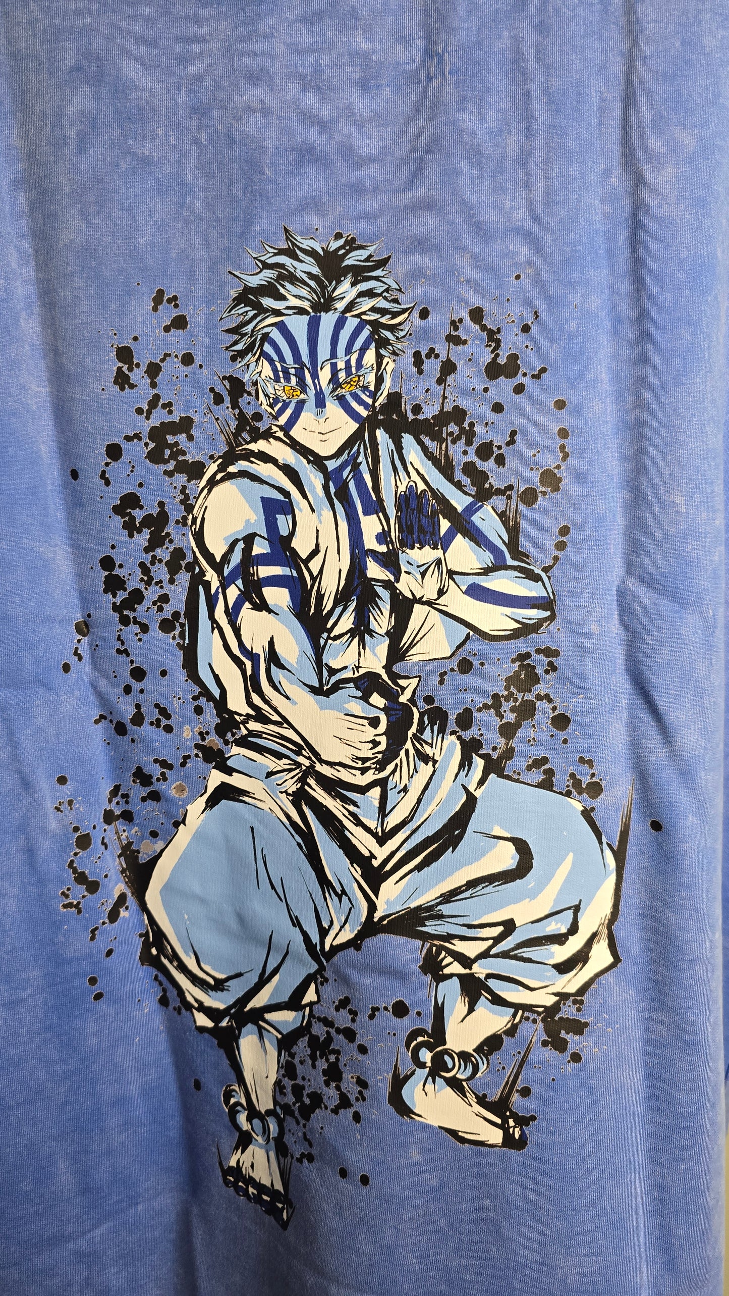 AKAZA: Upper Rank 3 Acid Wash Oversized T-Shirt