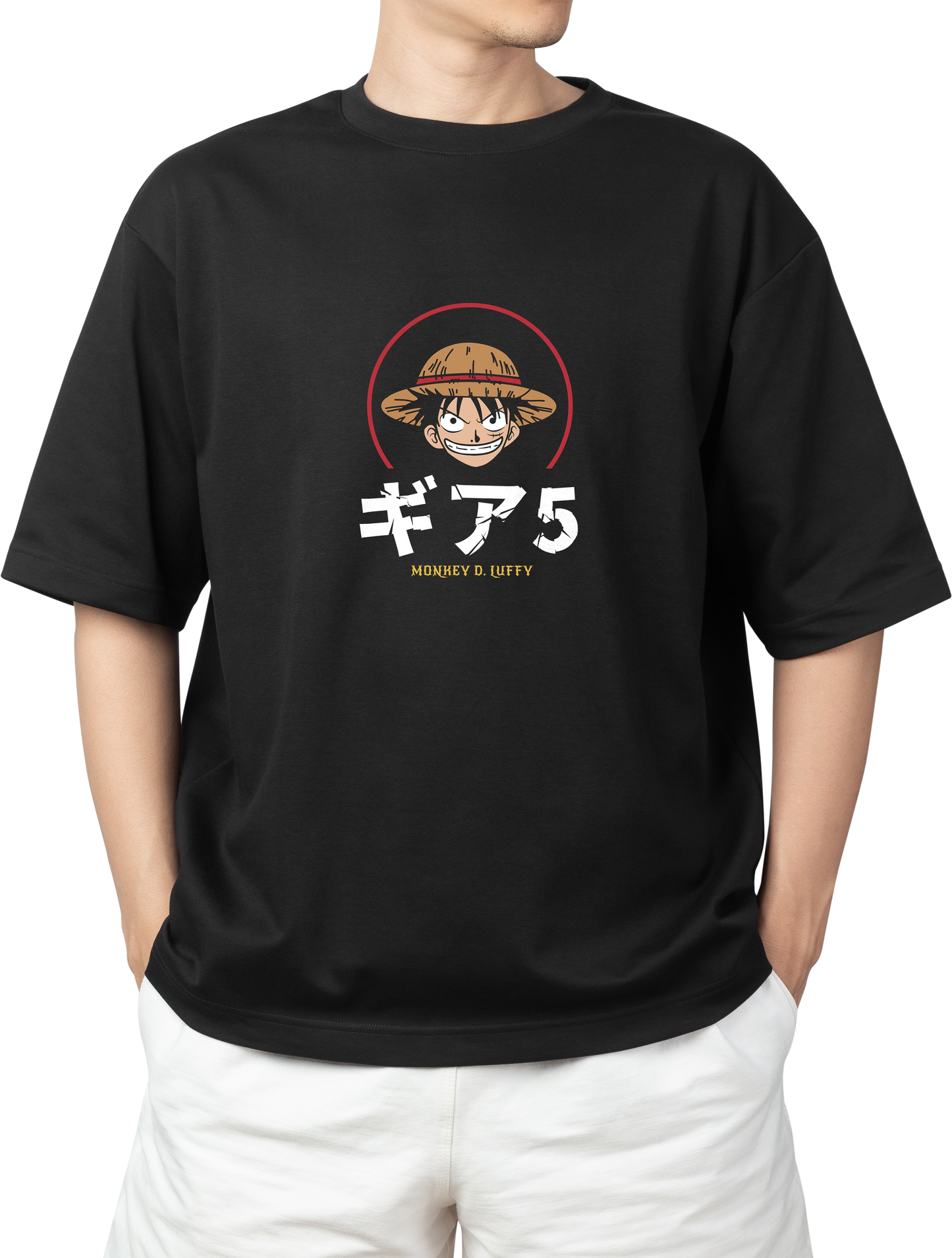Luffy All Gear One Piece Oversized T-Shirt