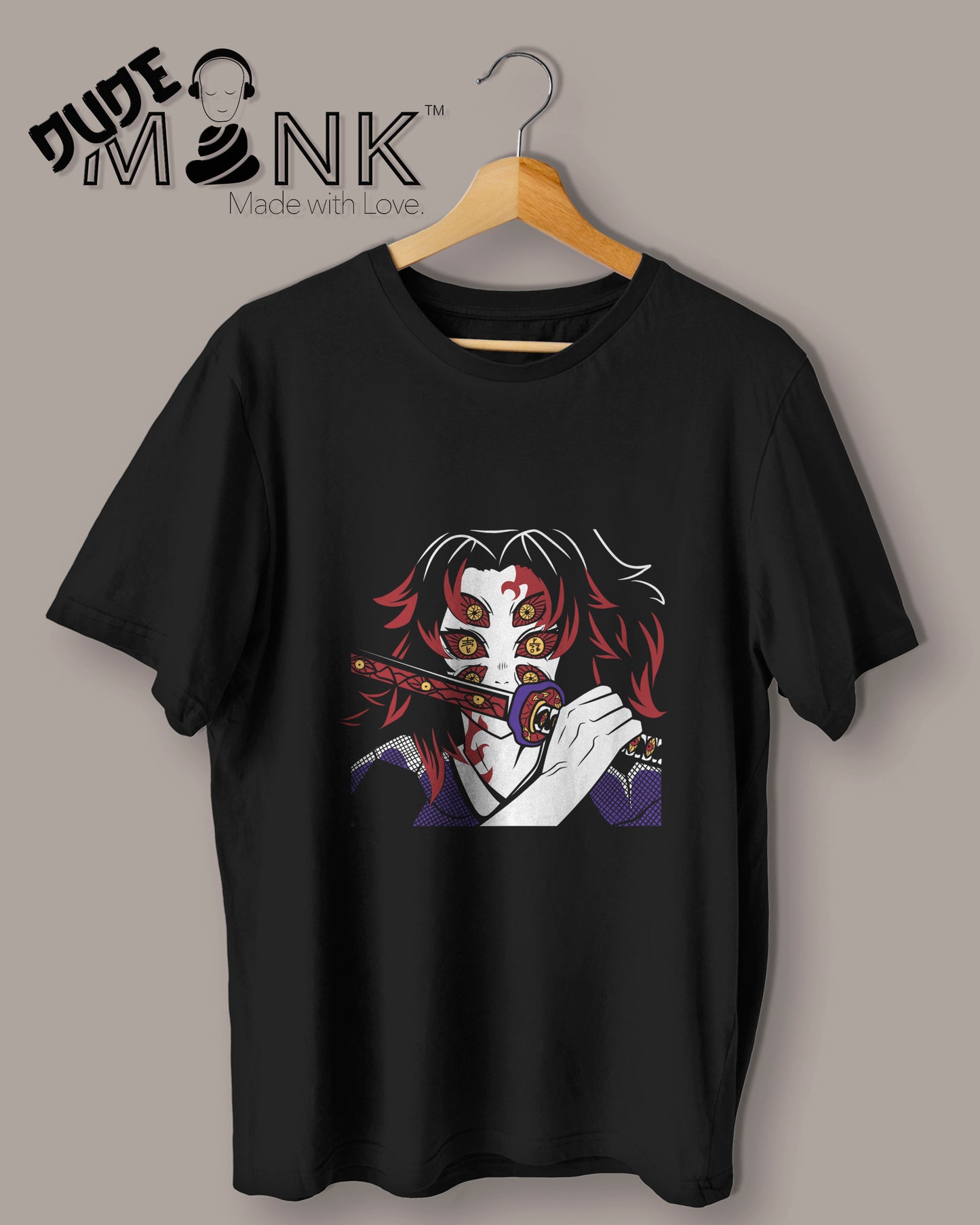Kokushibo Demon Slayer Anime Oversized T-Shirt