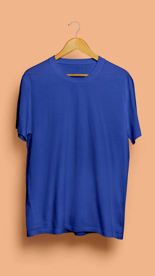 Plain Olive Dark Navy Blue Monk T-Shirt