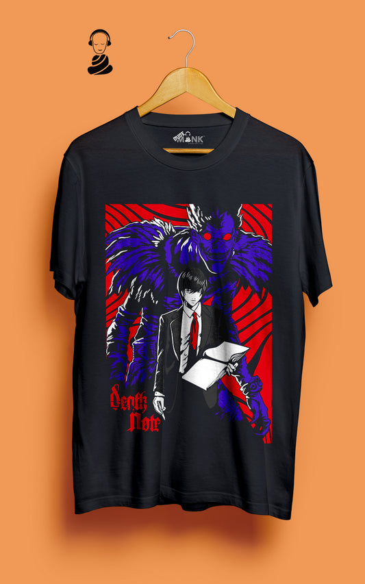 Death Note Neck Half T-Shirt