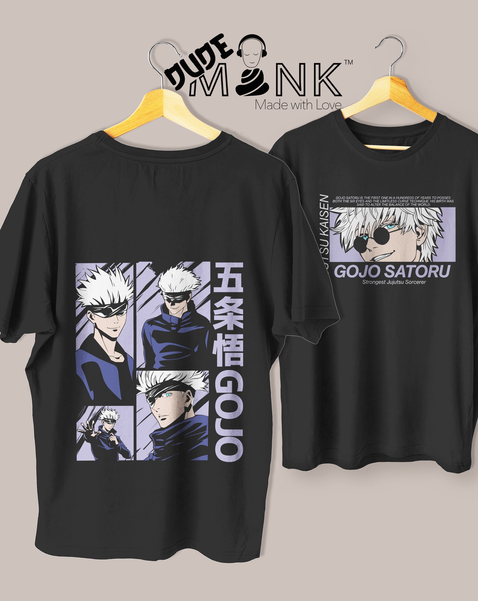 Gojo Satoru JJK Oversized T-Shirt – Dudemonk