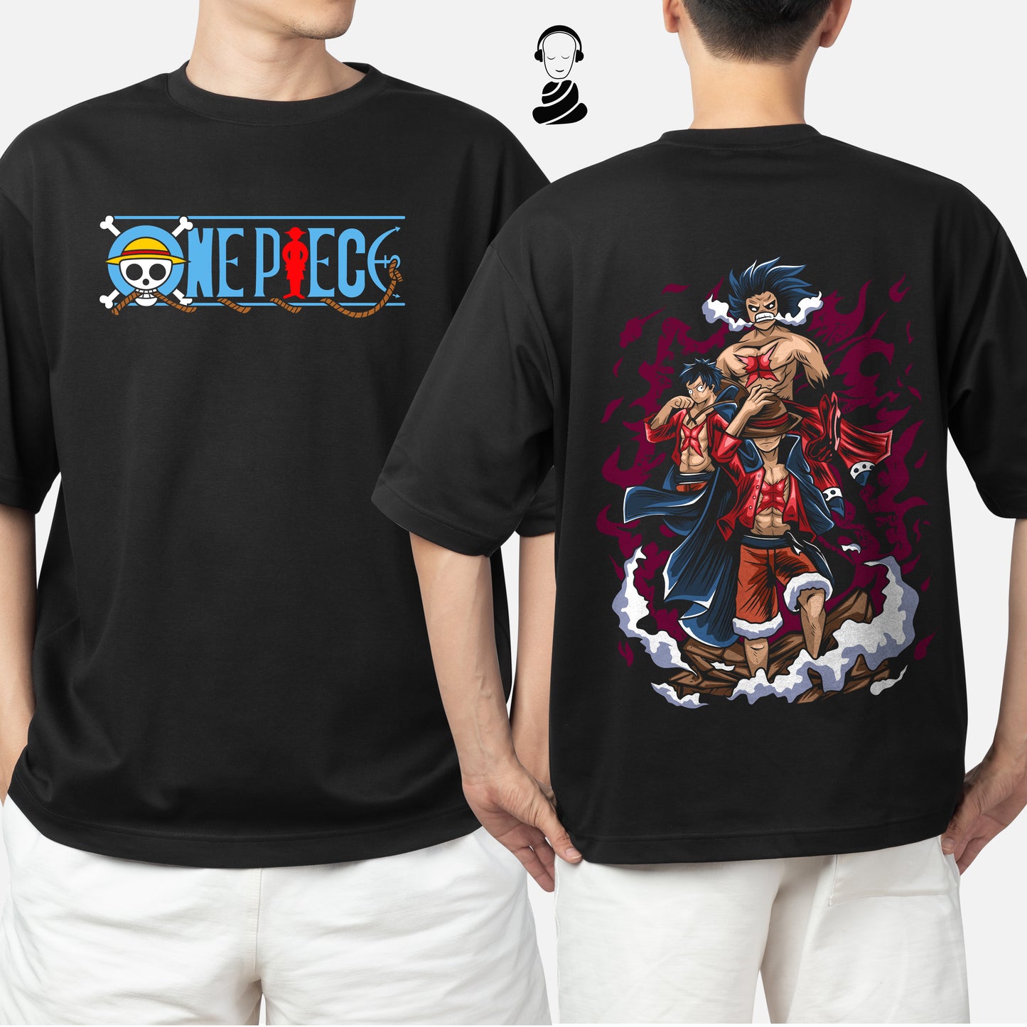 Luffy Rage One Piece Oversized T-Shirt