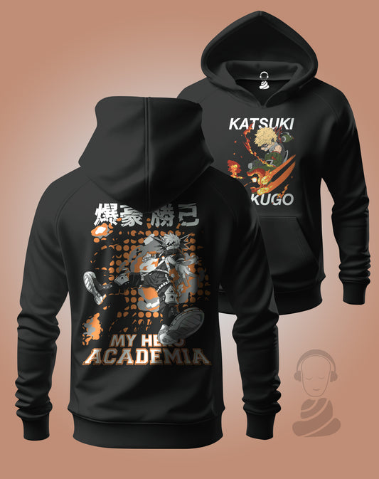 Katsuki Bakugo My Hero Academia Pullover Hoodie