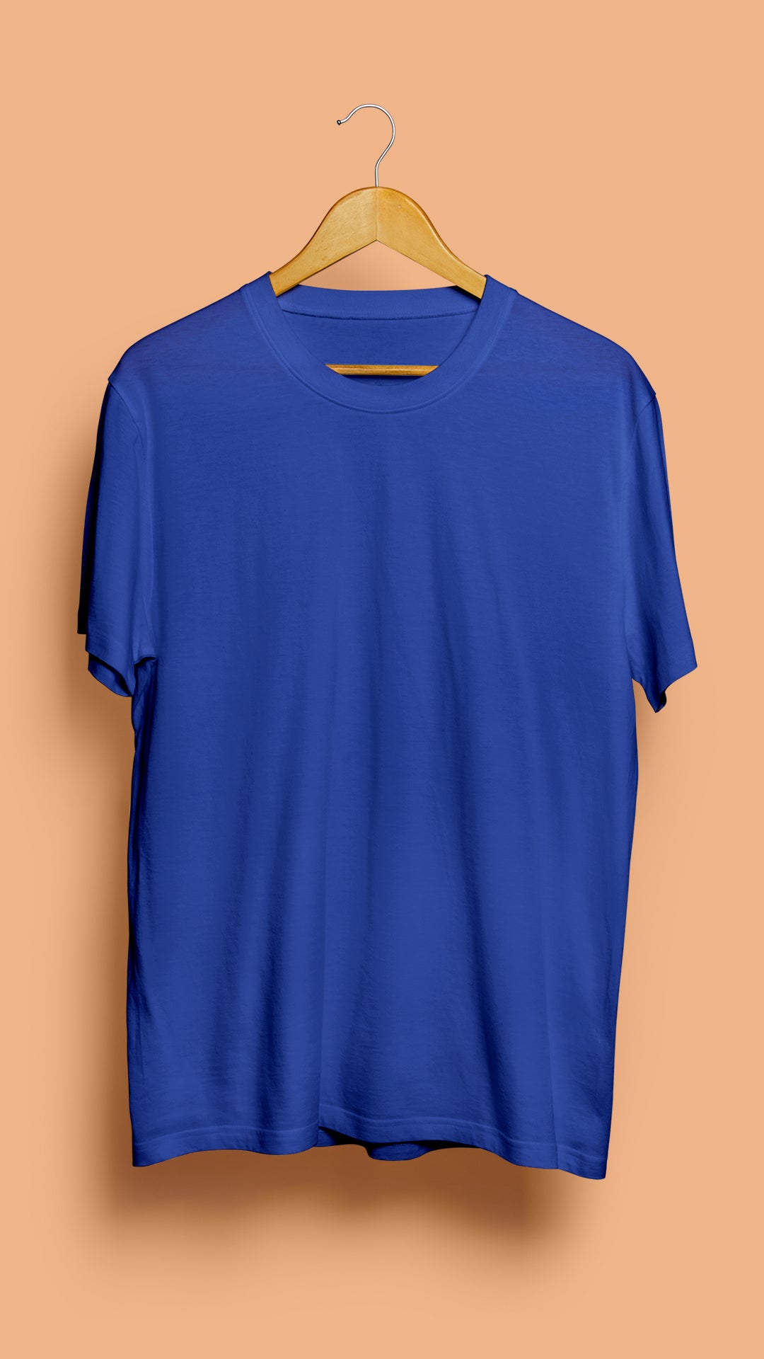 Plain Olive Dark Navy Blue Monk T-Shirt