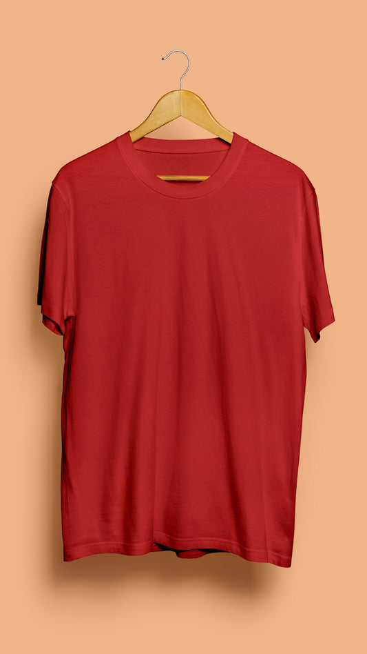 Plain RED T-Shirt